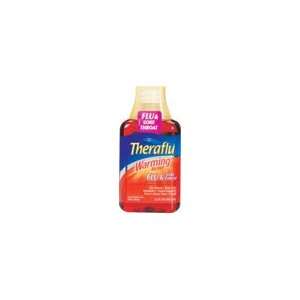 TheraFlu Warming Relief Flu & Sore Throat Cherry, 8.3 oz (Pack of 3)