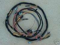 56 1956 FORD TRUCK DASH WIRING EXACT OEM STYLE 6 CYL  