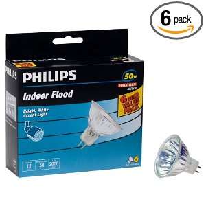  Philips 406009 Landscape and Indoor Flood 50 Watt MR16 12 