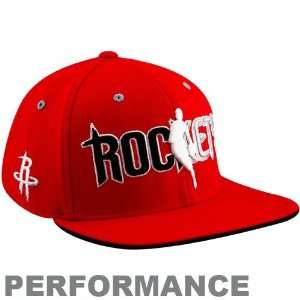 Houston Rocket Cap  Adidas Houston Rockets Red Official Draft Day 