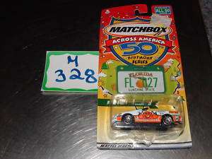 Matchbox Across America Florida Chevy Camaro match box car collectors 