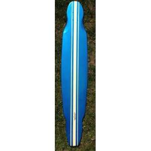  Longboard Larry LBL Komodo Longboard   Blue   Deck Sports 
