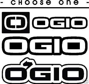 CHOOSE ONE DESIGN   OGIO Vinyl Decal Car Sticker  