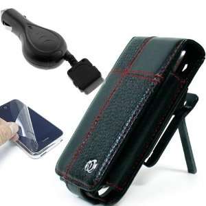  iPhone retractable car charger + Iphone 3G Executive Cover 