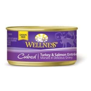  Wellpet OM02660 24 3 oz Wc Entree Cubed Turkey and Salmon 