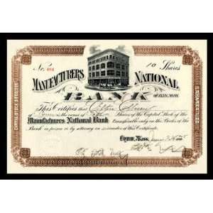  Manufacturers Maritime Bank 24x36 Giclee