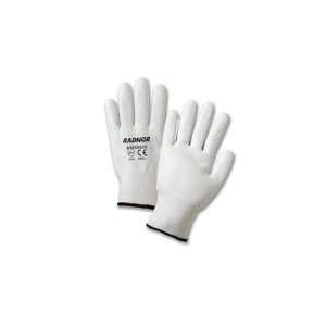Radnor ® Polyurethane Palm Coated HPPE Gloves   Small White   1 Pair 