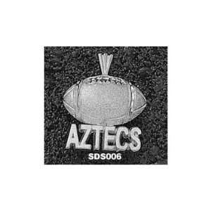  San Diego State Aztecs Solid Sterling Silver AZTECS 