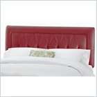   690 Series Three Button Upholstered Headboard in Premier Saddle
