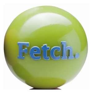   Orbee Tuff Fetch Ball with Rope Dog Toy Color Green