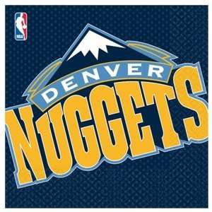  Denver Nuggets Paper Lunch Napkins (16 Pack) Toys & Games