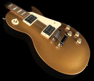 Gibson Les Paul Studio 50s Tribute Humbucker Guitar Satin Goldtop 