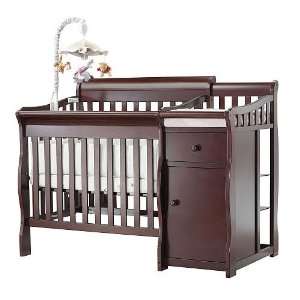  Sorelle Camden Mini Crib & Changer   Merlot Baby