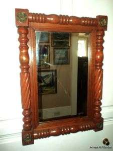   French Provincial FEDERAL Fruitwood ? Wall Mirror Picture Frame  
