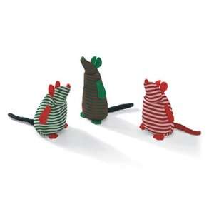  Gund Holiday Plush Beanbag Mice Set of 3 Toys & Games