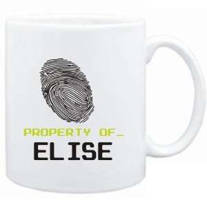   Property of _ Elise   Fingerprint  Female Names