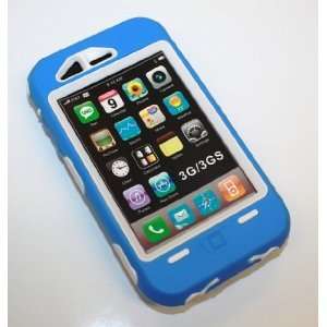 BODY ARMOR Iphone 3G/3GS Phone Case  Attractive Tough Safe   BLUE 