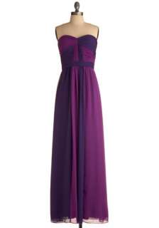 Viola Dress   Purple, Formal, Wedding, Party, Maxi, Strapless, Long