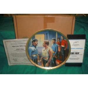  Star Trek MIRROR, MIRROR Collectors Plate 