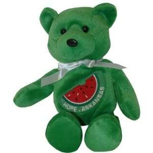  Arkansas (Hope) Plush Beanie Bear Melon Case Pack 36 