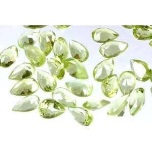  Peridot mm Pears (Price Per 18 Pieces)   