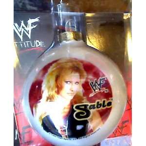 WWF World Wrestling Federation Sable Bomb Attitude Glass Ball 