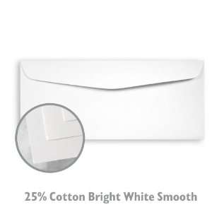  Via 25% Cotton Bright White Envelope   2500/Carton Office 