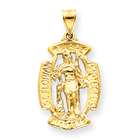 goldia 14k Gold Saint Florian Pendant