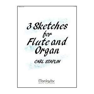  Three Sketches for Flute and Organ Musical Instruments