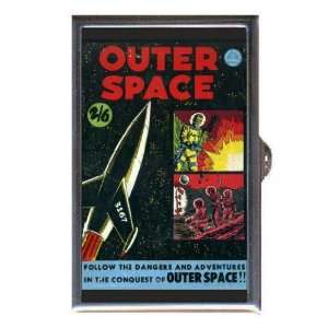com Outer Space Retro Comic Book Coin, Mint or Pill Box Made in USA 