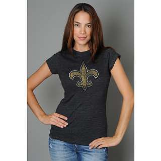 New Orleans Saints Womens Tops 5th & Ocean New Orleans Saints Womens 