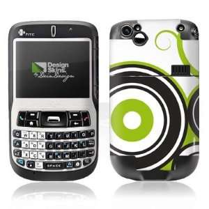  Design Skins for HTC S620   Green Circles Design Folie 