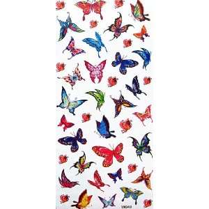 YiMei Waterproof colorful tattoo stickers insects small butterflies 