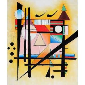  Art Reproduction Oil Painting   Kandinsky Paintings Untitled 