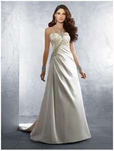   Bride Bridal bridesmaid gown evening /wedding dress all size & color