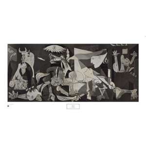  Guernica, 1937 by Pablo Picasso 40x21