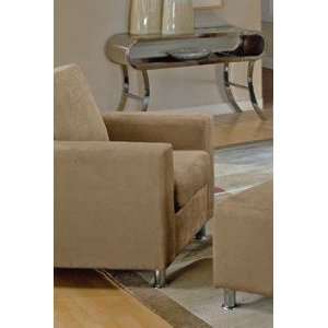  Contemporary Style Peat Microfiber Sofa Chair