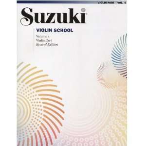    Suzuki Violin School, Violin Part, Vol. 4 Musical Instruments