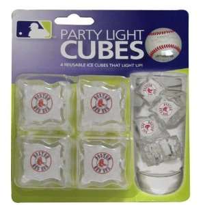    Boston Red Sox MLB Light Up Ice Cubes   Set of 4