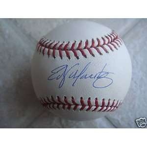  Autographed Edgar Martinez Baseball   Official Ml Sports 