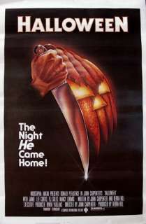 Halloween   ORIGINAL MOVIE POSTER U.S. 1SH 1978  