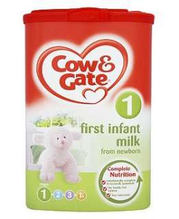 Cow and Gate First Infant Milk from Newborn Stage 1 900g   Boots