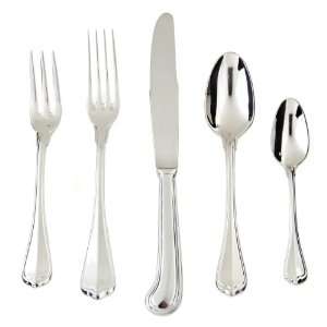   San Marco 18/10 Stainless Steel 5 Piece Flatware Set, Service for 1