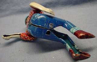 Vintage Japan Battery Operated Friction Tin Steamroller Toy  