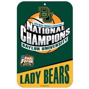  NCAA Baylor Lady Bears 2012 NCAA Womens Basketball 
