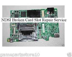Nintendo DSI XL Broken Card Slot Repair Service $25  