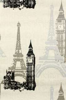 BESTSELLER TAPETE London Paris 734805 Big Ben Eifelturm  