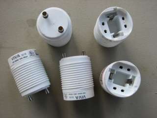   Base Adapters 18 w 120 volt Twist and Lock Ballast Socket Adapter (2