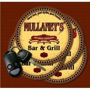  MULLANEYS Family Name Bar & Grill Coasters Kitchen 
