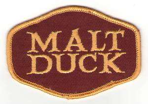 Malt Duck Original Wine Beer BAR Patch 70s classic  